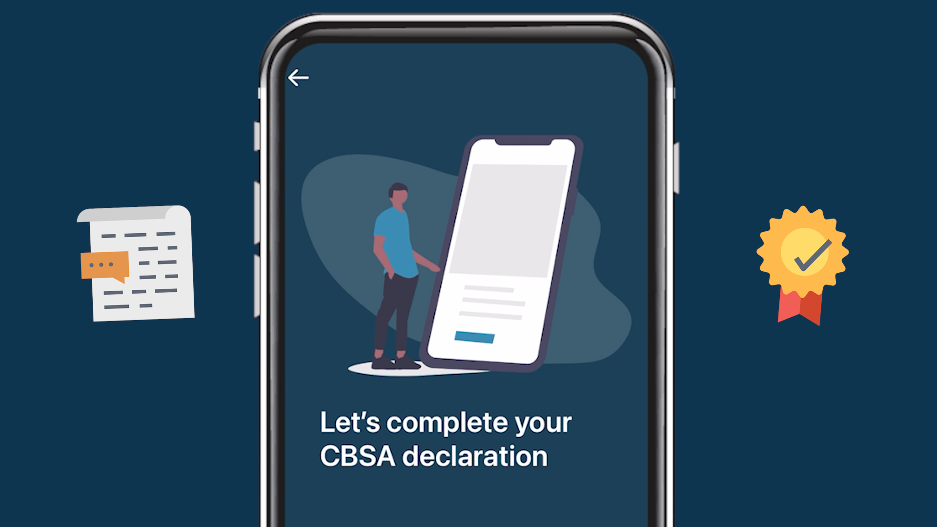 Let's complete your CBSA declaration