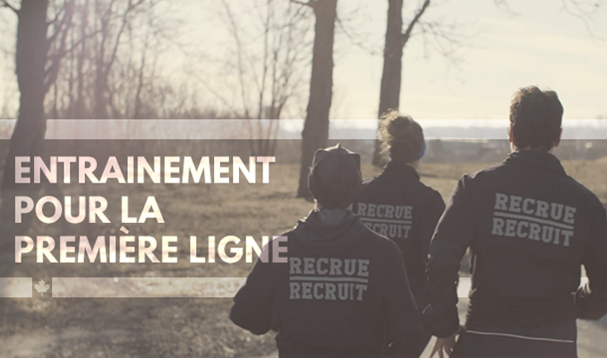 Entraînement pour la première ligne