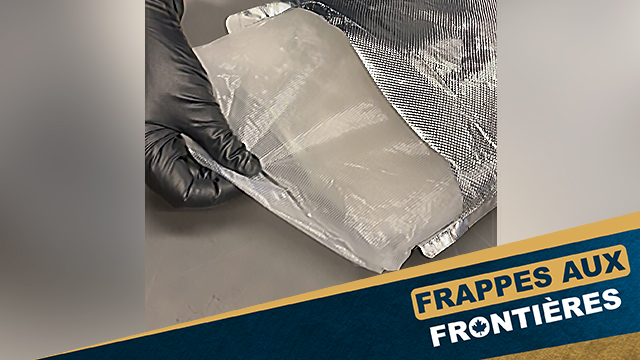 Frappes aux frontières : Saisie de méthamphétamine au Centre de traitement du courrier international de Vancouver